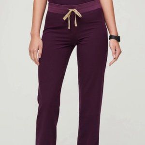 FIGS limited edition deep purple livingston scrub pants